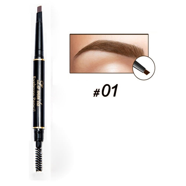 New Brand Eye Brow Tint Cosmetics Natural Long Lasting Paint Tattoo Eyebrow Waterproof Black Brown Eyebrow Pencil Makeup