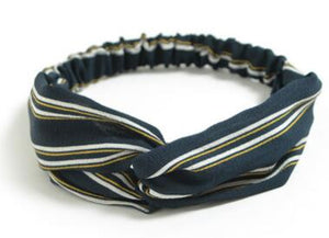TWDVS 1PC Women Hair Accessories Fashion Headband Fabric Cross Knotted Bow Chiffon Floral Hair Band Korea Headdress ladies Hoop
