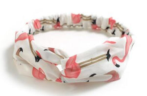 TWDVS 1PC Women Hair Accessories Fashion Headband Fabric Cross Knotted Bow Chiffon Floral Hair Band Korea Headdress ladies Hoop