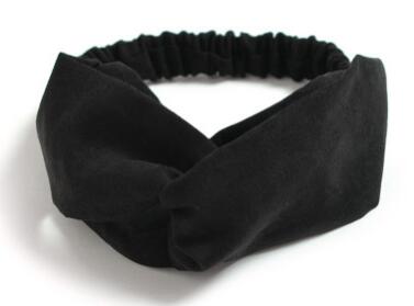 TWDVS 1PC Women Hair Accessories Fashion Headband Fabric Cross Knotted Bow Chiffon Floral Hair Band Korea Headdress ladies Hoop