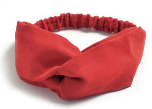 TWDVS 1PC Women Hair Accessories Fashion Headband Fabric Cross Knotted Bow Chiffon Floral Hair Band Korea Headdress ladies Hoop