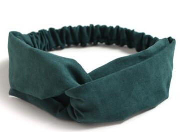 TWDVS 1PC Women Hair Accessories Fashion Headband Fabric Cross Knotted Bow Chiffon Floral Hair Band Korea Headdress ladies Hoop