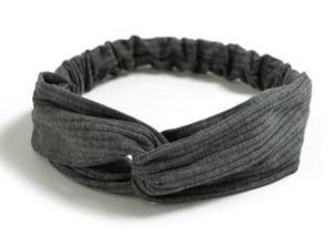 TWDVS 1PC Women Hair Accessories Fashion Headband Fabric Cross Knotted Bow Chiffon Floral Hair Band Korea Headdress ladies Hoop