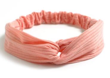 TWDVS 1PC Women Hair Accessories Fashion Headband Fabric Cross Knotted Bow Chiffon Floral Hair Band Korea Headdress ladies Hoop