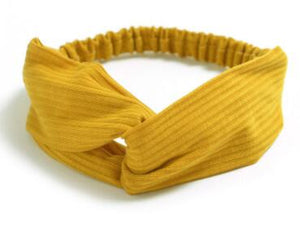 TWDVS 1PC Women Hair Accessories Fashion Headband Fabric Cross Knotted Bow Chiffon Floral Hair Band Korea Headdress ladies Hoop