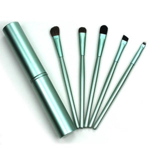 BBL 5pcs Travel Portable Mini Eye Makeup Brushes Set Reals Eyeshadow Eyeliner Eyebrow Brush Lip Make Up Brushes kit Professional