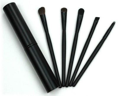 BBL 5pcs Travel Portable Mini Eye Makeup Brushes Set Reals Eyeshadow Eyeliner Eyebrow Brush Lip Make Up Brushes kit Professional