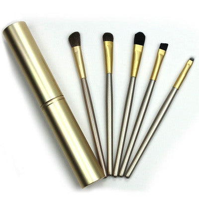 BBL 5pcs Travel Portable Mini Eye Makeup Brushes Set Reals Eyeshadow Eyeliner Eyebrow Brush Lip Make Up Brushes kit Professional
