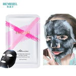HEMEIEL Detox Oxygen Bubble Sheet Mask Korean Cosmetic Moisturizing Bamboo Charcoal Black Face Mask Facial Whitening Skin Care
