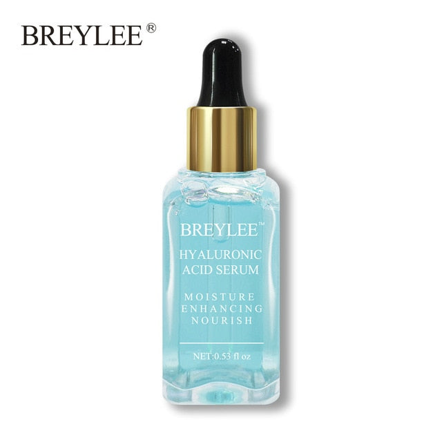 BREYLEE Serum Series Hyaluronic Acid Vitamin C Whitening Face Skin Care Rose Nourish 24k Gold Firm Soothing Repair Essence 1pcs