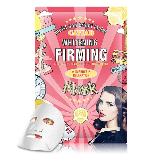 HEMEIEL Detox Oxygen Bubble Sheet Mask Korean Cosmetic Moisturizing Bamboo Charcoal Black Face Mask Facial Whitening Skin Care