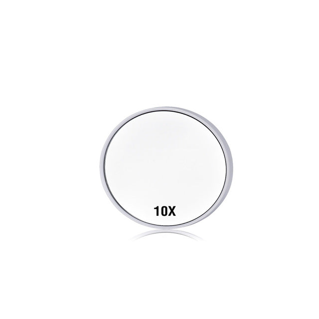 22 LED Light Touch Screen 1X 10X Magnifier Makeup Mirror Desktop Countertop Bright Adjustable USB Cable Or Battery Use 16 Lamp