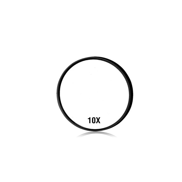 22 LED Light Touch Screen 1X 10X Magnifier Makeup Mirror Desktop Countertop Bright Adjustable USB Cable Or Battery Use 16 Lamp