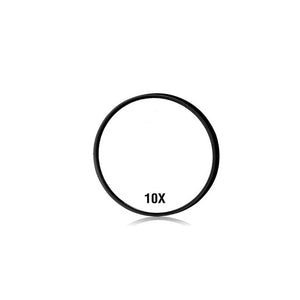 22 LED Light Touch Screen 1X 10X Magnifier Makeup Mirror Desktop Countertop Bright Adjustable USB Cable Or Battery Use 16 Lamp