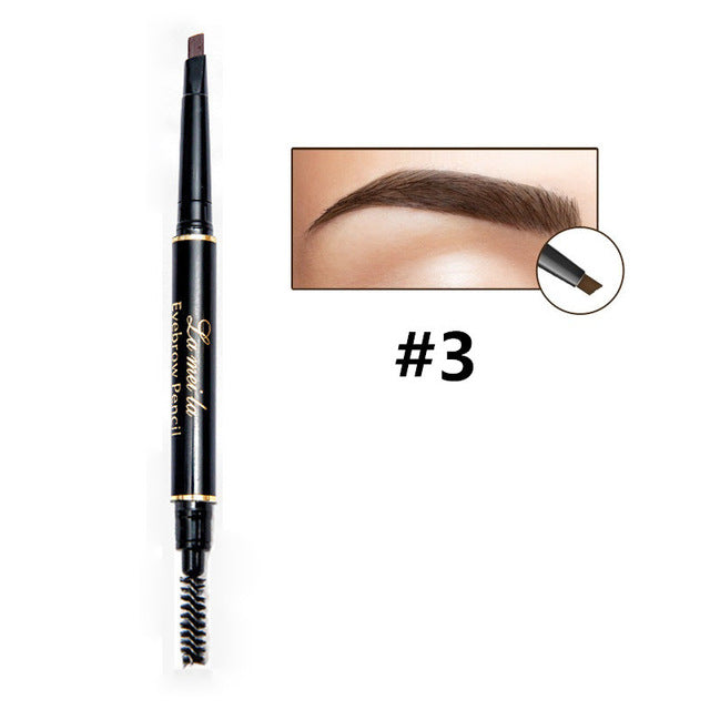 New Brand Eye Brow Tint Cosmetics Natural Long Lasting Paint Tattoo Eyebrow Waterproof Black Brown Eyebrow Pencil Makeup