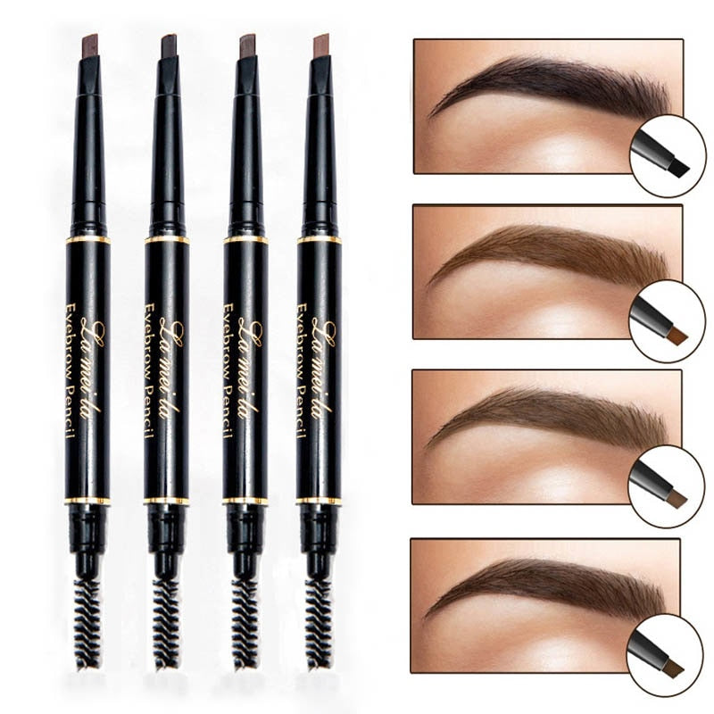 New Brand Eye Brow Tint Cosmetics Natural Long Lasting Paint Tattoo Eyebrow Waterproof Black Brown Eyebrow Pencil Makeup