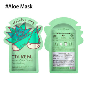 I'm REAL Tony mony Face Mask Moisturizing Facial Mask Oil Control Whitening Shrink Pores Korean Sheet Face Mask Skin Care