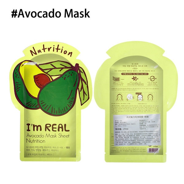 I'm REAL Tony mony Face Mask Moisturizing Facial Mask Oil Control Whitening Shrink Pores Korean Sheet Face Mask Skin Care