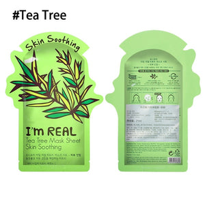 I'm REAL Tony mony Face Mask Moisturizing Facial Mask Oil Control Whitening Shrink Pores Korean Sheet Face Mask Skin Care