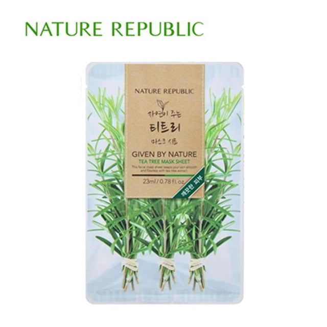 I'm REAL Tony mony Face Mask Moisturizing Facial Mask Oil Control Whitening Shrink Pores Korean Sheet Face Mask Skin Care